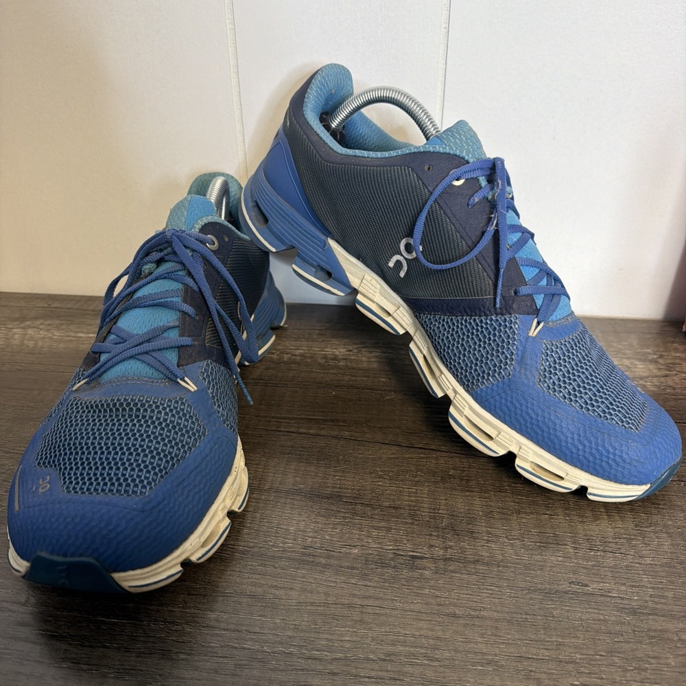 Men's On CloudFlyer Size 11.5 Blue Sneakers Athletic Running